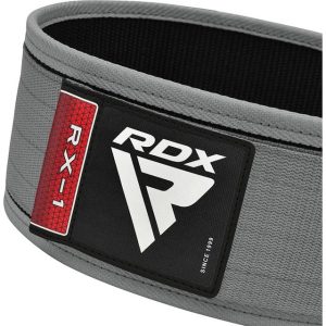 Пояс для важкої атлетики RDX RX1 Weight Lifting Belt Grey S - Зображення 6