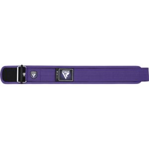 Пояс для важкої атлетики RDX RX1 Weight Lifting Belt Purple XS - Зображення 3