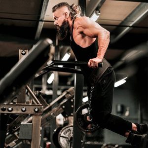 Пояс для обтяжень з ланцюгом RDX T7 Pro Dipping Belt 2 Layer  неопреновий Black - Зображення 7