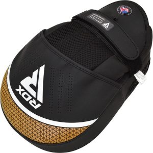 Лапи боксерські RDX FOCUS PAD AURA PLUS T-17 Black Golden - Зображення 3