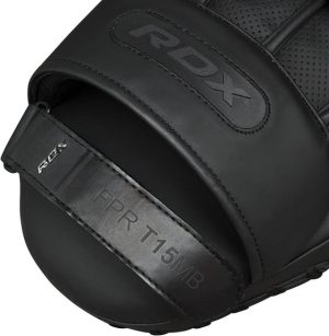 Лапи боксерські RDX T15 Noir Matte Black - Зображення 6