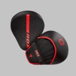 Лапи боксерські RDX F6 KARA Matte Red - Зображення 4