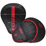 Лапи боксерські RDX F6 KARA Matte Red - Зображення 8