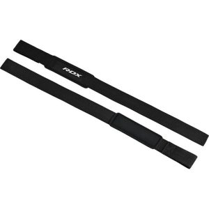 Лямки для тяги RDX W1 Gym Single Strap Black Plus - Зображення 3