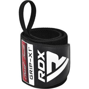 Бинти для зап'ясть (кистьові бинти) RDX W3 Gym Wrist Wraps Full Black - Зображення 4
