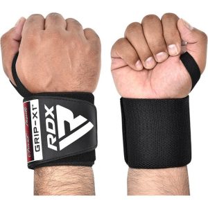 Бинти для зап'ясть (кистьові бинти) RDX W3 Gym Wrist Wraps Full Black - Зображення 5