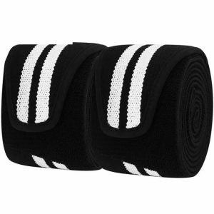 Бинти на коліна RDX K2 GYM Knee Wrap Black - Зображення 3