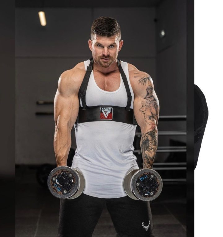 Ізолятор для біцепса (армбластер) RDX T2 Arm Blaster Black - Зображення 8
