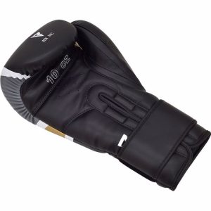 Боксерські рукавиці RDX F7 Ego Black Golden 10 унцій (капа в комплекті) - Зображення 7