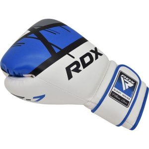 Боксерські рукавиці RDX F7 Ego Blue 16 унцій (капа в комплекті) - Зображення 5