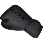 Боксерські рукавиці RDX F6 Kara Matte Black 12 унцій (капа в комплекті) - Зображення 8