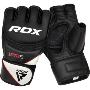 Рукавиці для ММА RDX F12 Model GGRF Black XL (капа у комплекті) - Зображення 4