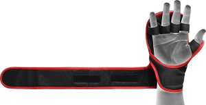 Рукавиці для ММА (Греплінгові рукавички) RDX F6 KARA Matte Red Plus S/M (капа у комплекті) - Зображення 6