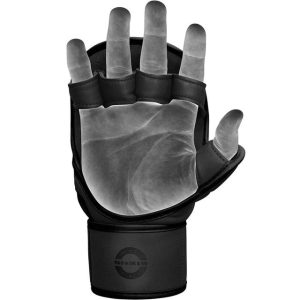 Рукавиці для ММА (Греплінгові рукавички) RDX F6 KARA Matte Black Plus L/XL (капа у комплекті) - Зображення 5