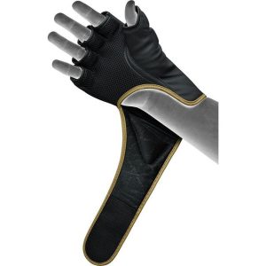 Рукавиці для ММА RDX F6 KARA Matte Golden L (капа у комплекті) - Зображення 6