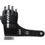 Рукавиці для ММА RDX F6 KARA Matte White XL (капа у комплекті) - Зображення 5