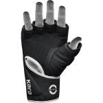 Рукавиці для ММА RDX F6 KARA Matte White XL (капа у комплекті) - Зображення 6
