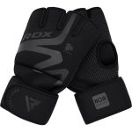 Рукавиці неопренові RDX T15 Noir Inner Matte Black M - Зображення 2