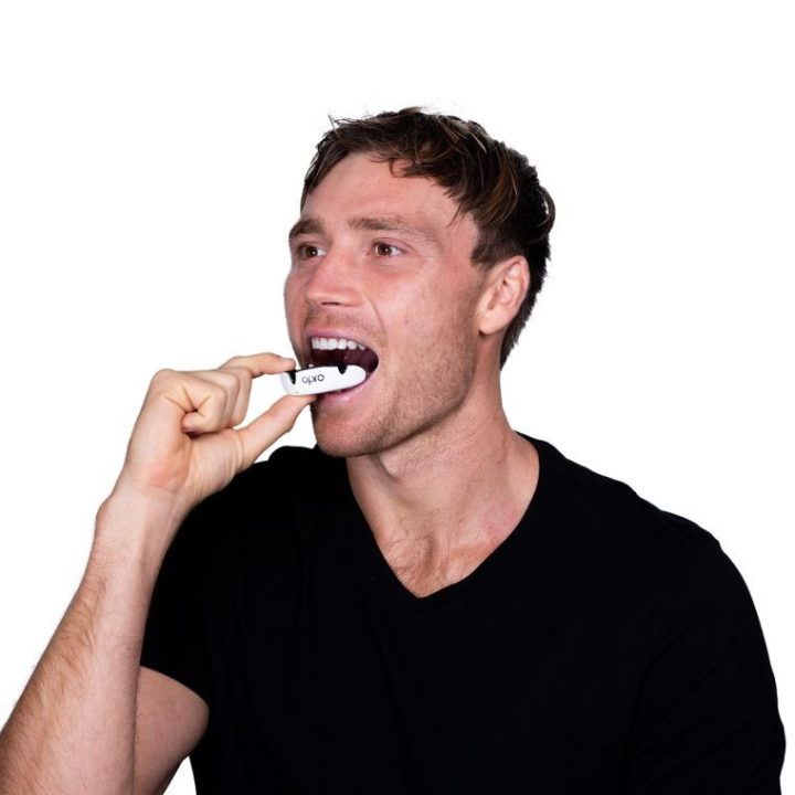 Капа OPRO Silver доросла (вік 11+) White/Black (art.102502005) - Зображення 9