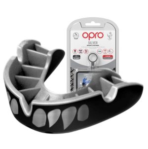 Капа OPRO Silver доросла (вік 11+) Silver Jaws (art.102502012) - Зображення 1