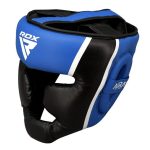Боксерський шолом RDX AURA PLUS T-17 Blue/Black L (капа у комплекті) - Зображення 3