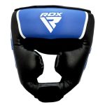 Боксерський шолом RDX AURA PLUS T-17 Blue/Black L (капа у комплекті) - Зображення 4