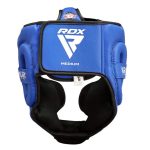 Боксерський шолом RDX AURA PLUS T-17 Blue/Black L (капа у комплекті) - Зображення 5