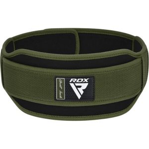 Пояс для важкої атлетики RDX RX5 Double Belt неопреновий Army Green L - Зображення 3