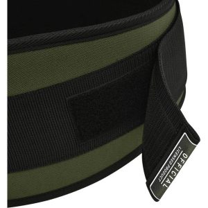 Пояс для важкої атлетики RDX RX3 EVA Curve неопреновий Army Green L - Зображення 3
