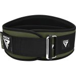 Пояс для важкої атлетики RDX RX3 EVA Curve неопреновий Army Green L - Зображення 4
