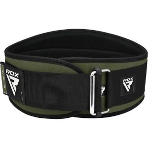 Пояс для важкої атлетики RDX RX3 EVA Curve неопреновий Army Green L - Зображення 4