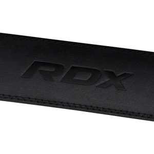 Пояс для важкої атлетики RDX 4 шкіряний Full Black L - Зображення 4