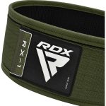 Пояс для важкої атлетики RDX RX1 Weight Lifting Belt Army Green L - Зображення 5