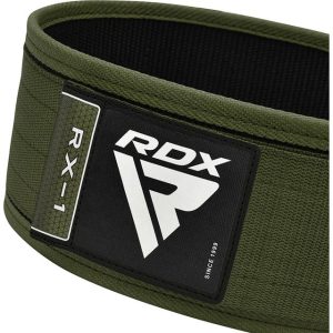 Пояс для важкої атлетики RDX RX1 Weight Lifting Belt Army Green L - Зображення 5