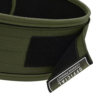 Пояс для важкої атлетики RDX RX1 Weight Lifting Belt Army Green L - Зображення 6