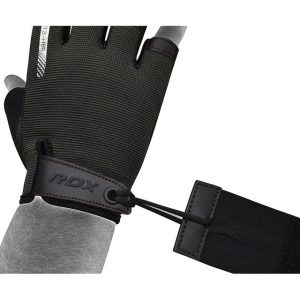 Рукавички для фітнесу RDX T2 Half Brown L - Зображення 6
