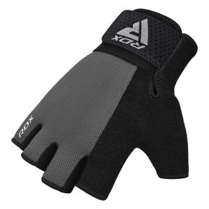 Рукавички для фітнесу RDX W1 Half Gray Plus XL - Зображення 3