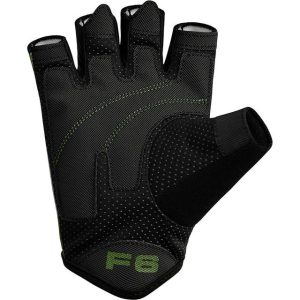 Рукавички для фітнесу RDX F6 Sumblimation Black/Green L - Зображення 3
