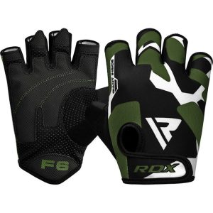 Рукавички для фітнесу RDX F6 Sumblimation Black/Green XL - Зображення 6