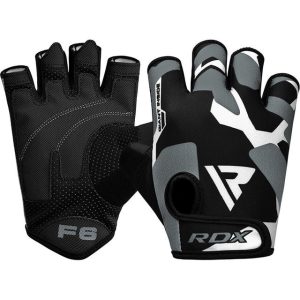 Рукавички для фітнесу RDX F6 Sumblimation Grey XXL - Зображення 5