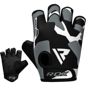 Рукавички для фітнесу RDX F6 Sumblimation Grey XXL - Зображення 6