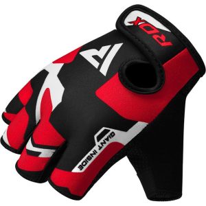 Рукавички для фітнесу RDX F6 Sumblimation Red L - Зображення 3