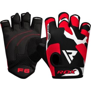 Рукавички для фітнесу RDX F6 Sumblimation Red L - Зображення 6