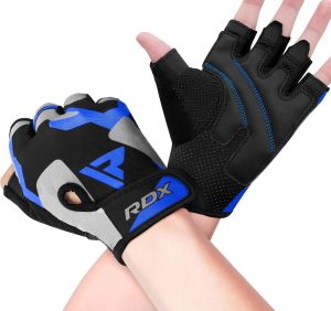 Рукавички для фітнесу RDX F6 Sumblimation Blue M - Зображення 6
