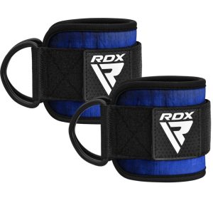 Манжети на щиколотку RDX A4 Gym Ankle Pro Blue Pair - Зображення 1