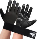 Рукавички для фітнесу RDX T2 Touch Screen Friendly Full Fingerf Black M - Зображення 5