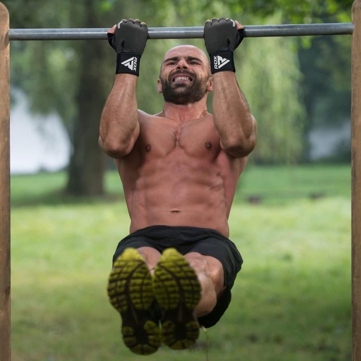 Рукавички для фітнесу RDX T2 Half Army Green M - Зображення 8