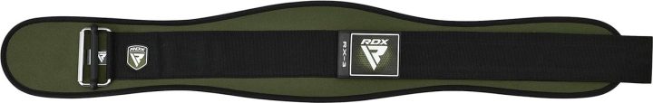 Пояс для важкої атлетики RDX RX3 EVA Curve неопреновий Army Green S - Зображення 9