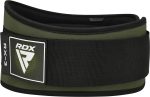 Пояс для важкої атлетики RDX RX3 EVA Curve неопреновий Army Green L - Зображення 8