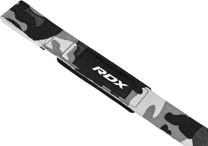 Лямки для тяги RDX W1 Gym Single Strap Camo Gray Plus - Зображення 3
